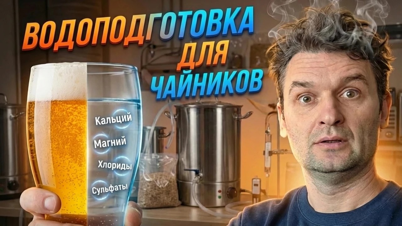 Как подготовить воду для домашнего пива? | Водоподготовка для чайников!
