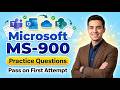 MS-900 Questions: Microsoft 365 Fundamentals Practice Exam