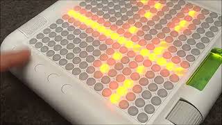 Yamaha Tenori-on grid sequencer synth revisited