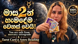 ⛔ මේක දකින්නෙම වෙනසක් අවශ්‍ය අය 🍀 Mercury Retrograde 100% Accurate Tarot & Astro Reading Sinhala 🦋