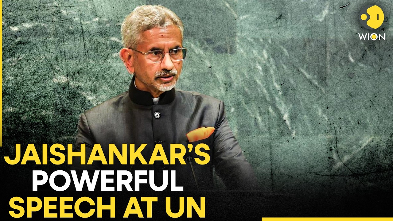 ⁣UNGA LIVE: S. Jaishankar SHAKES UN| India's Powerful Stand At UN General Debate 78th Session | 
