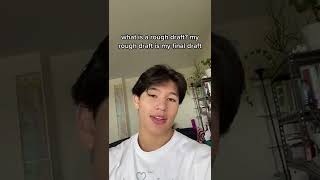 Rough draft = Final draft