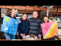 【Vlog】日本の伝統工芸は素晴らしい！京都でオリジナルハンカチを作る！