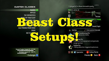 Beast Class Setups: Modern Warfare 3