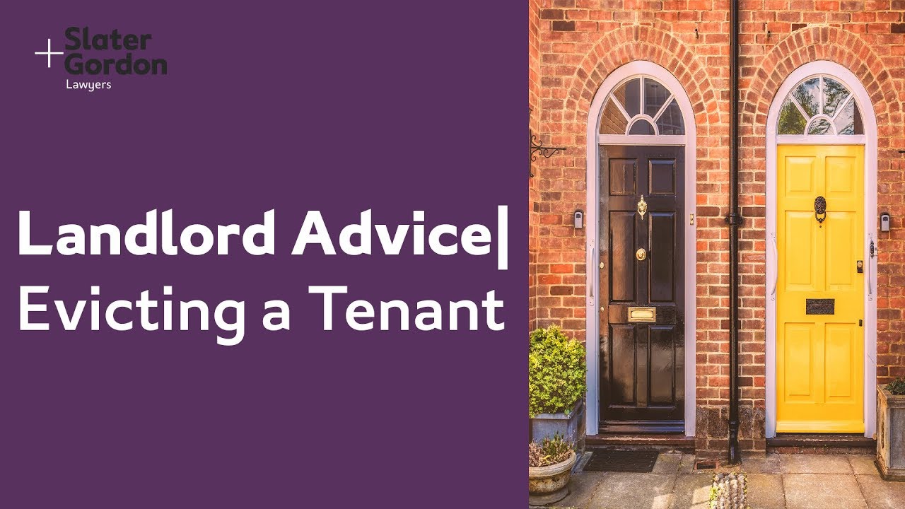 Landlord Advice Evicting a Tenant YouTube
