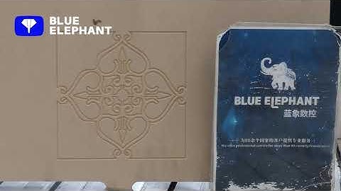 ELE1212 cnc machine with rotary device working video