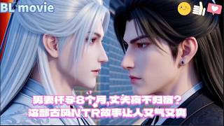 【BL movie】男妻怀孕8个月，丈夫夜不归宿？这部古风NTR故事让人又气又爽~超好看的甜宠剧！一口气看完，臻选全集！#bl #drama #ai漫画 #男妈妈 #donghua