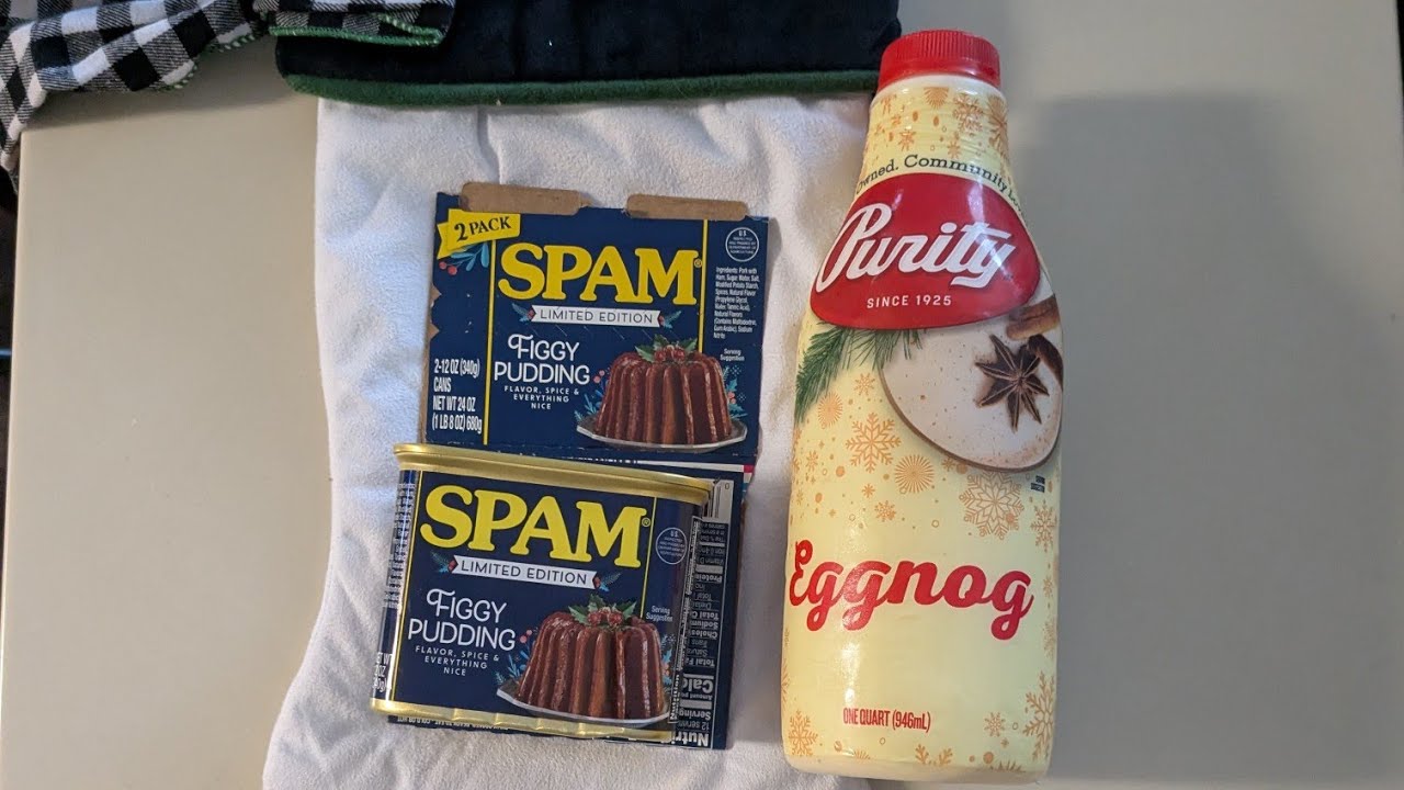 Cutty Eats: Hormel Foods' Figgy Pudding SPAM