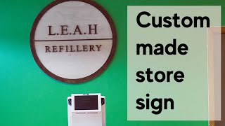 Custom Store Sign