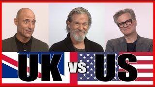 UK vs US with the cast of Kingsman: The Golden Circle
