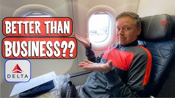 When is Premium BETTER than Biz Class? Airline Review on Delta / KLM / AirFrance Flights