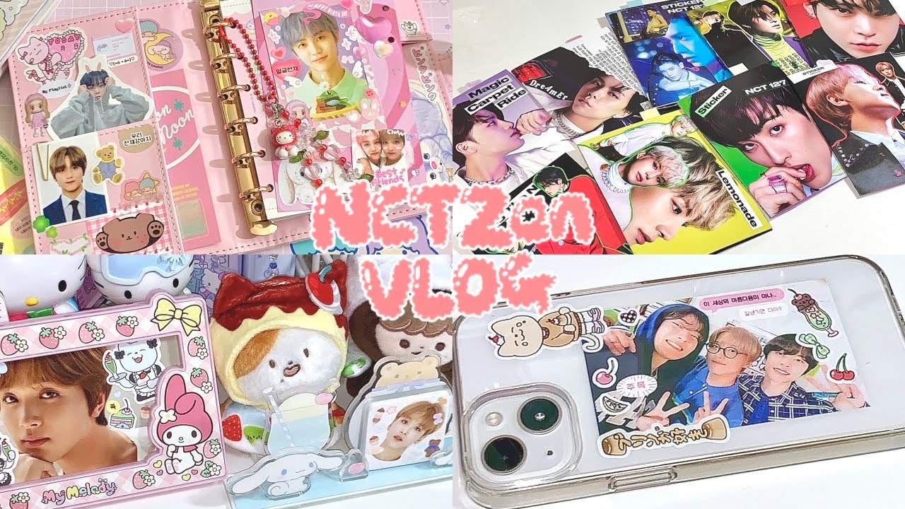 택배 뜯고 꾸미는 일상 브이로그 | 시즈니 브이로그 • 택배깡 • 다이어리 셋업 • 피규어깡 • 포카 포장하기 • 폰꾸