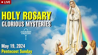 🔴 Rosary Sunday Glorious Mysteries of the Rosary May 19, 2024 Praying together