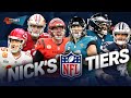 Chiefs sit on top while Eagles, Ravens, Jags sit behind them in Nick&#39;s Tiers | FIRST THINGS FIRST