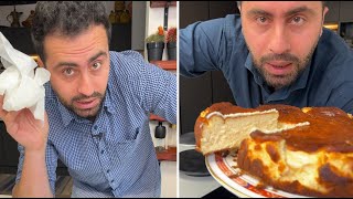 I finally tried the San Sebastian cake | My reaction is unexpected