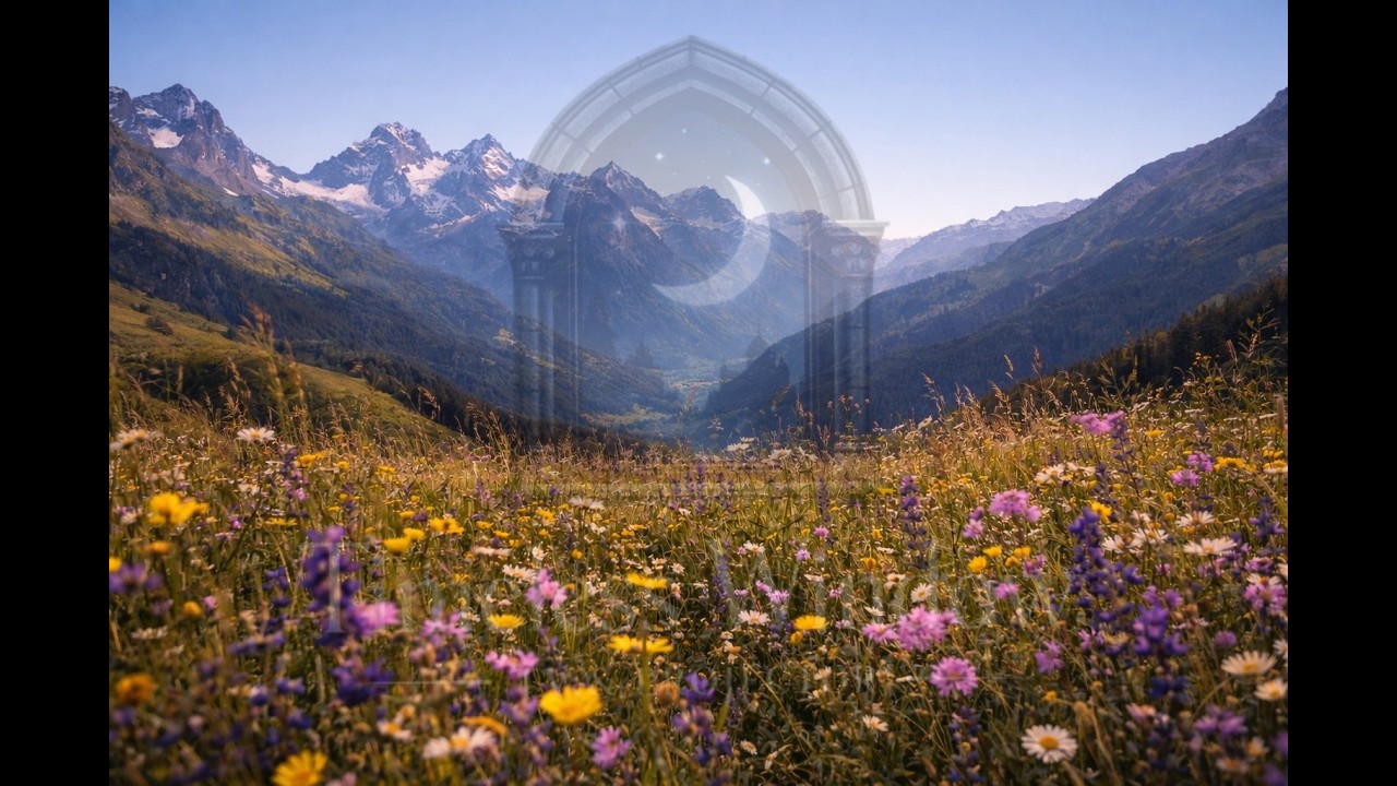 Morning in the mountains, birds and wind, Relaxation and Meditation