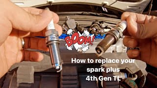 Acura TL spark plug replacement