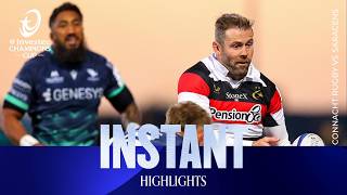 80 points! | Connacht v Saracens | Investec Champions Cup Instant Highlights