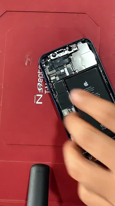 IPhone 12 Pro LCD blank hitam karena kebentur #done