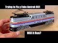 Trying to repair a fake ho amtrak gg1 locomotive