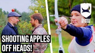 Olympian Archer Shoots Apples Off Heads! | The BrewDog Show screenshot 2