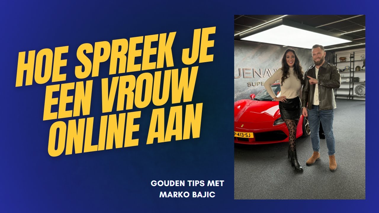 Hoe spreek je een vrouw online aan - Dating en relatie tips - YouTube