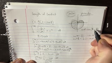Find the length of the polar curve