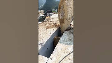 The process of stone mining- Good tools and machinery make work easy