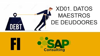 SAP FI XD01 Datos maestros de Deudores   ( English Subtitled )