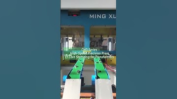 CHD Double Crank Precision Press | High-Speed EI Lamination Stamping for Motors #taiwanexcellence