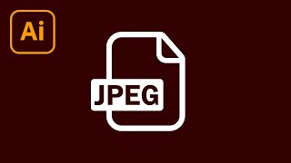 How to Save Illustrator File as JPEG | Tutorial