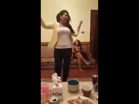 Arab Girl Dance at home