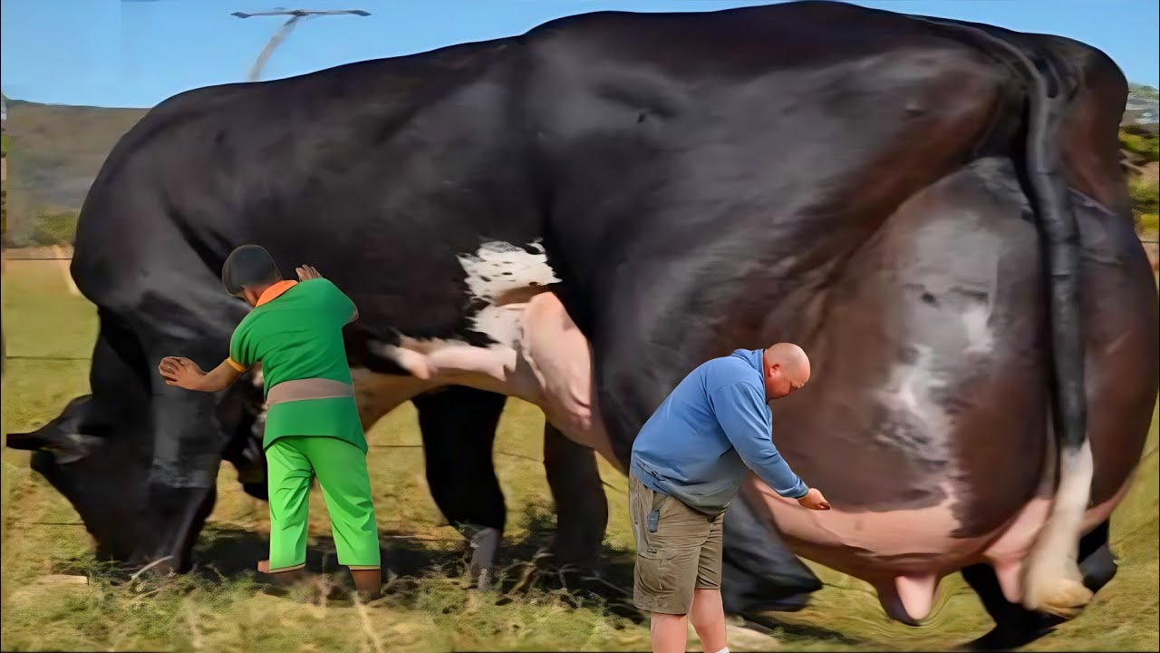 World Record Highest Milking Biggest Udder Girlando Cow Full Documentary  Video || Cow || गाय - YouTube