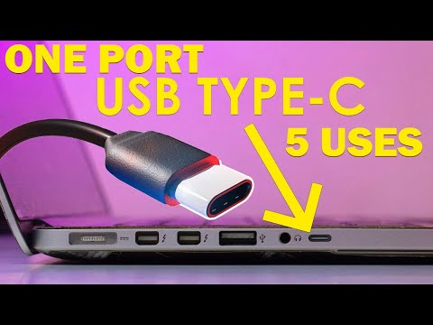Video: Aké je použitie portu USB typu C v notebooku?