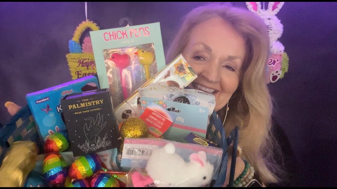 ASMR Put Together An Easter Basket With Me 🐇🌸🌺