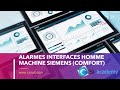 Alarmes interfaces homme machine siemens