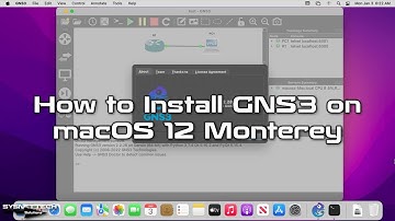 How to Install GNS3 on macOS 12 Monterey | SYSNETTECH Solutions