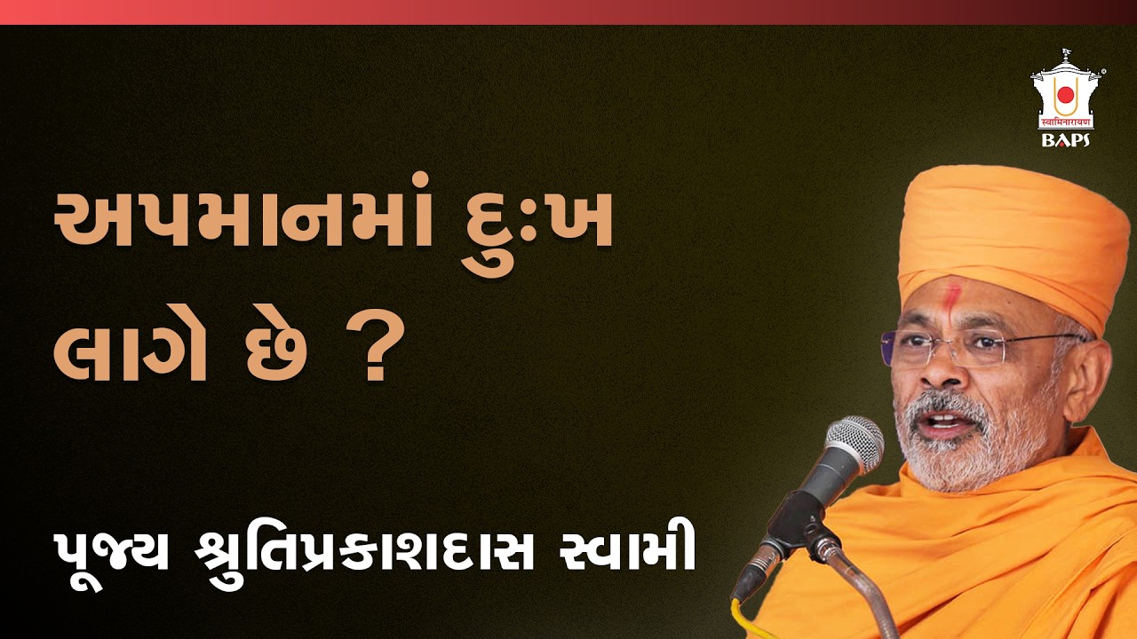 દીક્ષા એટલે દૃઢ સંકલ્પ અને અચળ નિશ્ચય | પૂજ્ય શ્રુતિપ્રકાશદાસ સ્વામી | BAPS Satsang Katha
