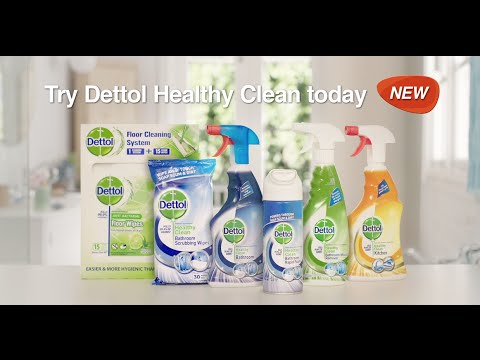 Video: New Dettol Healthy Clean ad: Rapid Foam