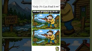 “Can You Find The Difference Before Time Ends? ⏳” #games #trending #brainteaser #braingame