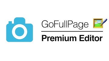 GoFullPage - Full Page Screen Capture - Premium Editor