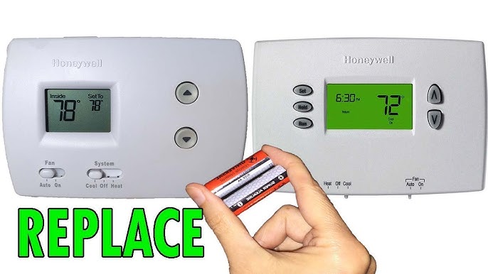 Help please! Honeywell won't turn on after battery replacement : r/ thermostats