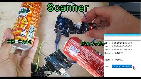 How to connect Arduino UNO and MH-ET LIVE Scanner V3 Barcode QR Code Module