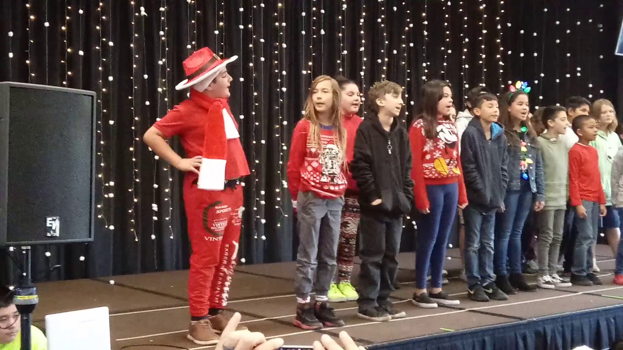 Jingle Bells - Washington Elementary school San Diego CA 🇺🇸