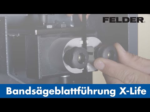 FELDER® - X-Life® - Keramik-Bandsägeblattführung