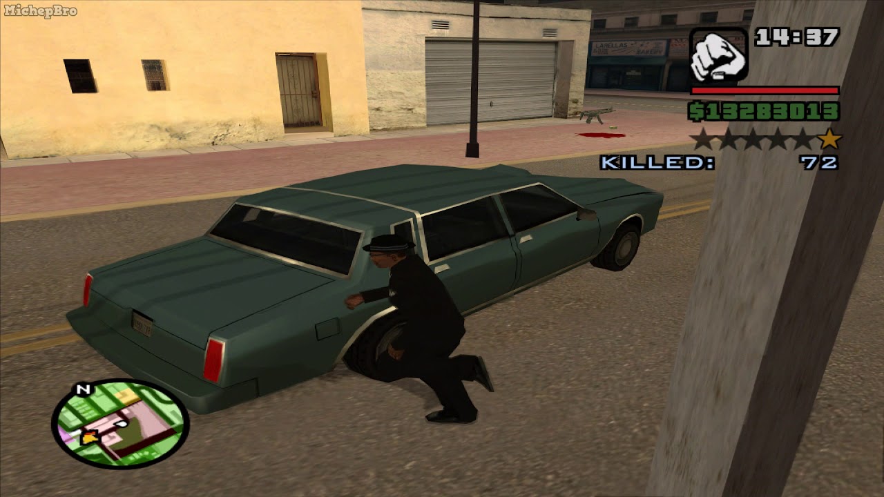 GTA San Andreas 100 kills with chainsaw YouTube