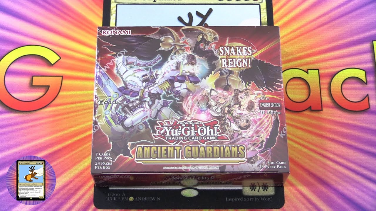 ancient guardians booster box 1st edition Amazon.com: Yu-Gi-Oh! TCG: Ancient Guardians Booster Box : Toys & Games main image 0