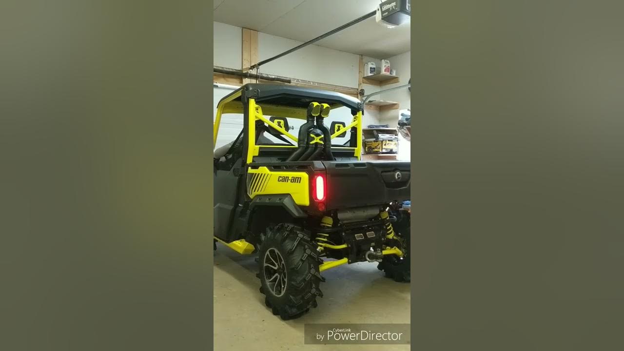 Can Am Defender XMR dual RJWC YouTube