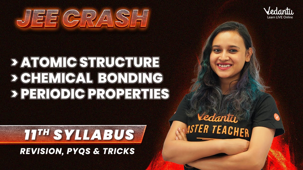 Atomic Structure, Chemical Bonding & Periodic Properties JEE Crash