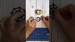 Scrapbooking Embellishments - Skull & spider webs